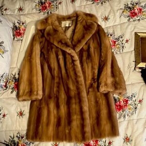 Repost.  Vintage Fontana mink coat by Klaff Brothers.